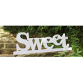 Customed Wooden English Letters Decoration Sign para el dormitorio